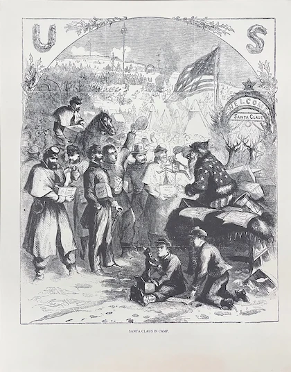 La imagen moderna de Santa Claus se consolidó con ilustraciones y cultura popular