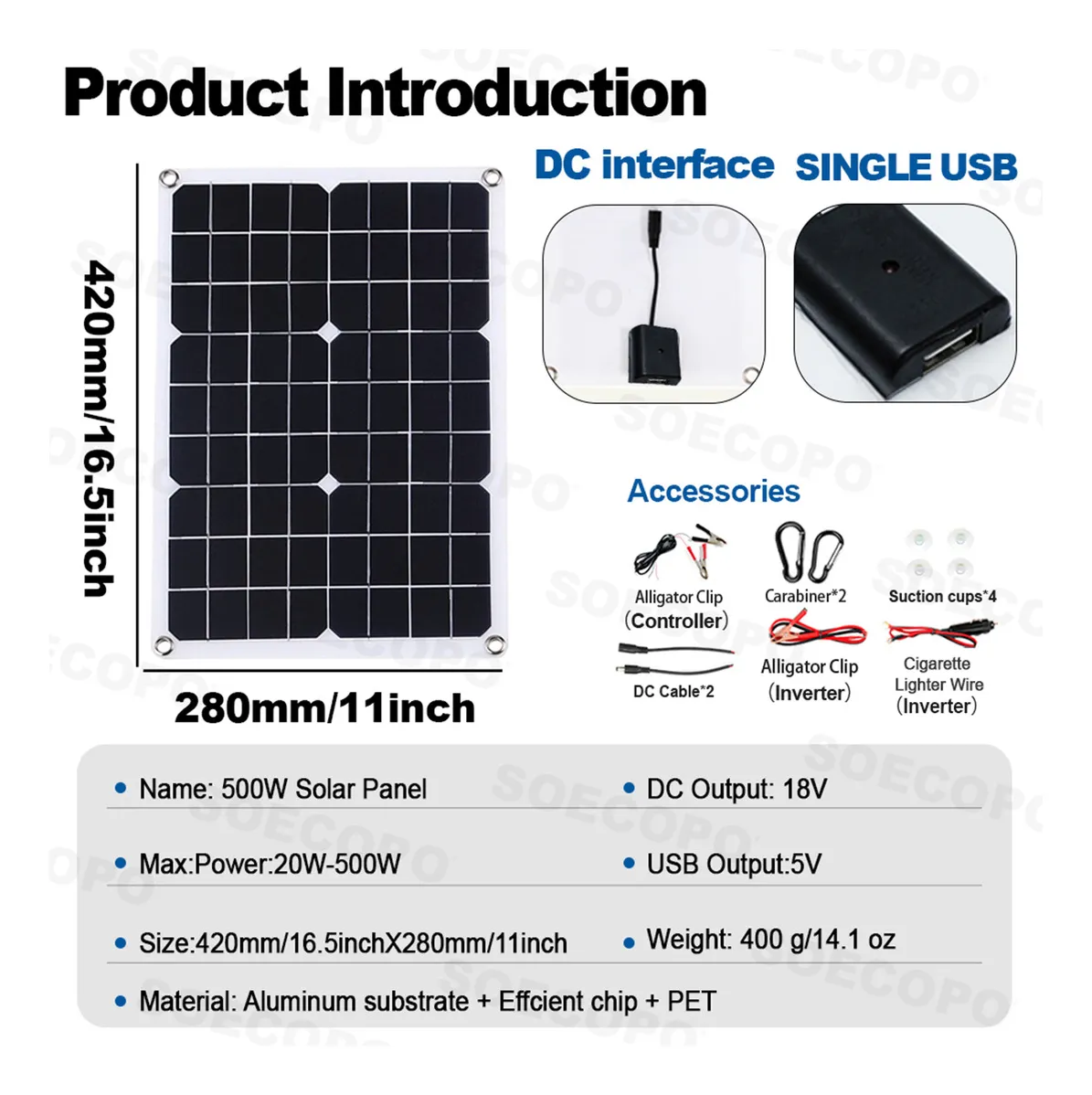 Kit De Energía Solar 10000w Inversor 12v-220v De Alta Capacidad - Imagen 5