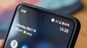Si tenés Android, esto significa el ícono de “Ө“ que aparece a veces en la parte de arriba de la pantalla