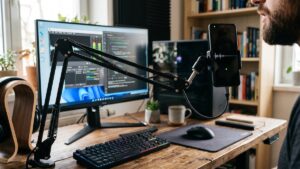 Convierte el celular en un micrófono de alta calidad para la PC