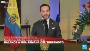 Abelardo de la Espriella entrega balance a una semana del terremoto en Colombia