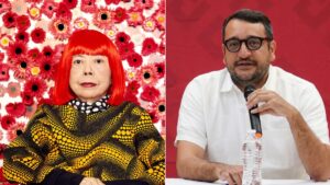 Andy López Beltrán habría comprado obra de arte a Yayoi Kusama: artista japonesa murió a sus 97 años